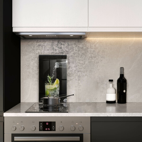 Kuchynská doska veľká zo skla Pohár vody