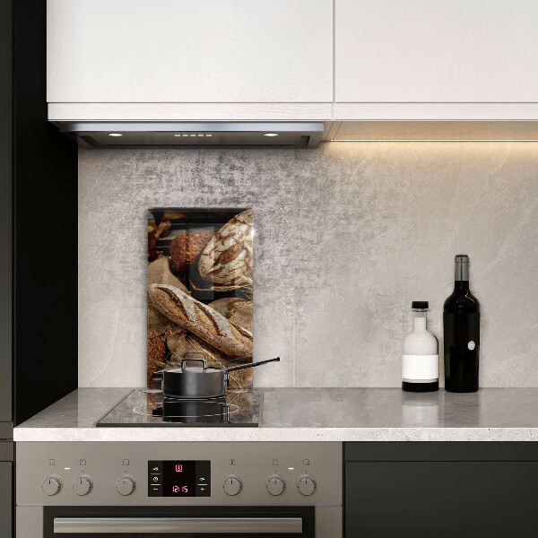 Kuchynská doska veľká zo skla Chlebové chleby