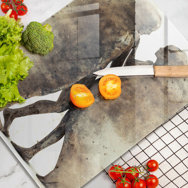 Kuchynská doska veľká zo skla Telá zamilovaných ľudí