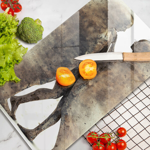 Kuchynská doska veľká zo skla Telá zamilovaných ľudí