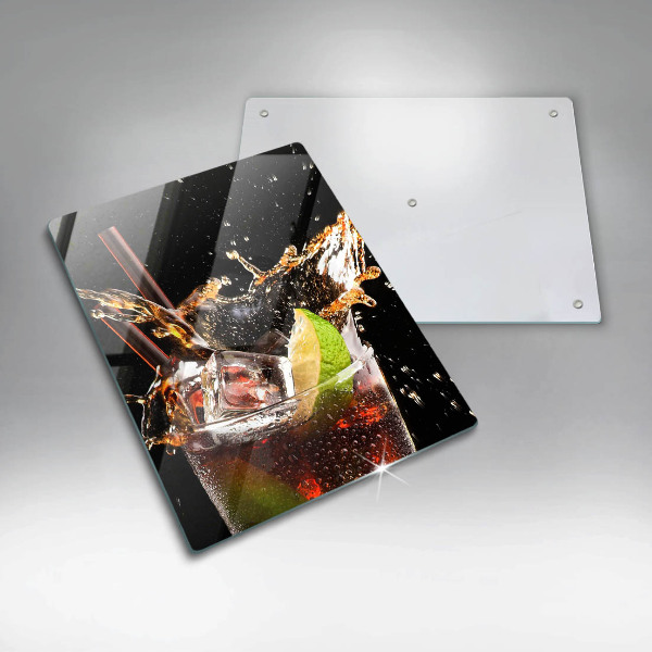 Kuchynská doska veľká zo skla Pite s ľadom