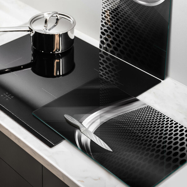 Sklenená doska na krájanie Kovová konštrukcia