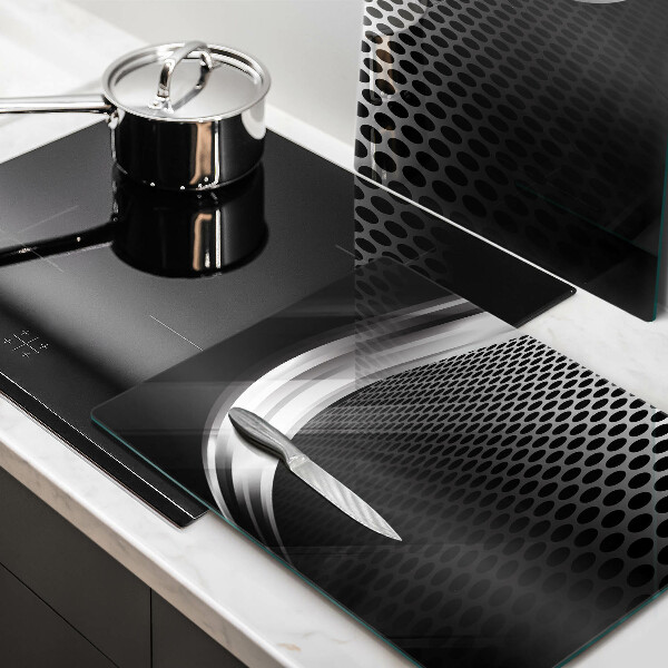 Sklenená doska na krájanie Kovová konštrukcia