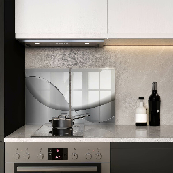 Kuchynská doska veľká zo skla Dizajn abstraktných línií