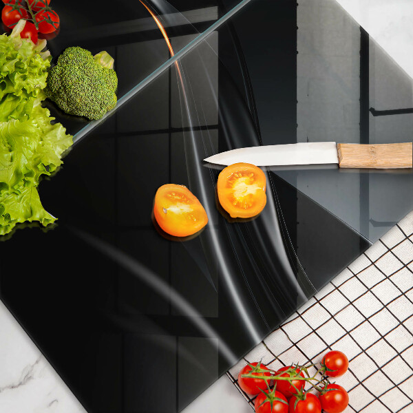 Sklenená doska na krájanie Abstraktný 3D dizajn