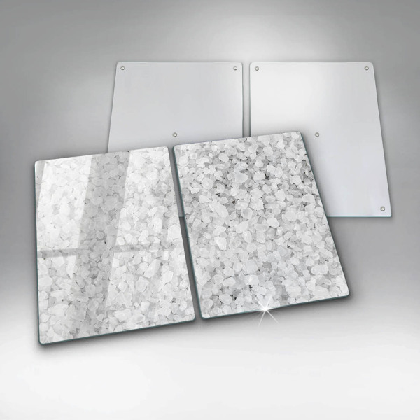 Kuchynská doska veľká zo skla Kryštály soli