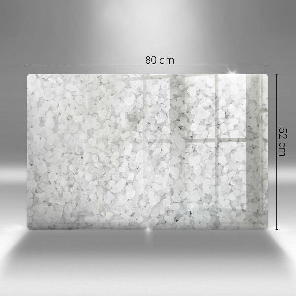 Kuchynská doska veľká zo skla Kryštály soli