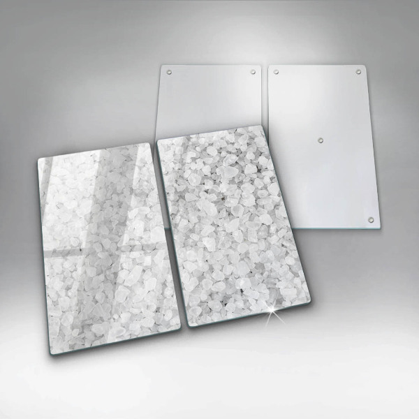 Kuchynská doska veľká zo skla Kryštály soli