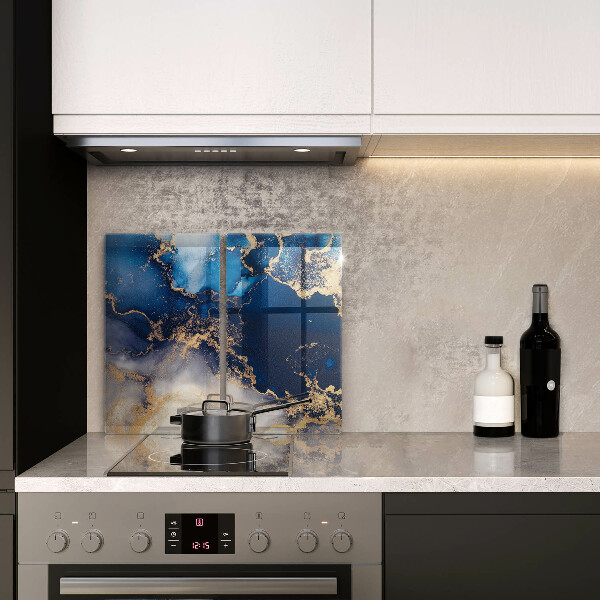 Kuchynská doska veľká zo skla Mramorová abstrakcia