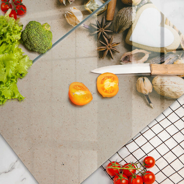 Kuchynská doska veľká zo skla vianočné dekorácie