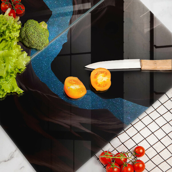 Kuchynská doska veľká zo skla Hviezdna obloha