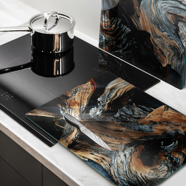 Kuchynská doska veľká zo skla Abstraktný vzor