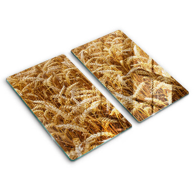 Kuchynská doska veľká zo skla Pole obilia