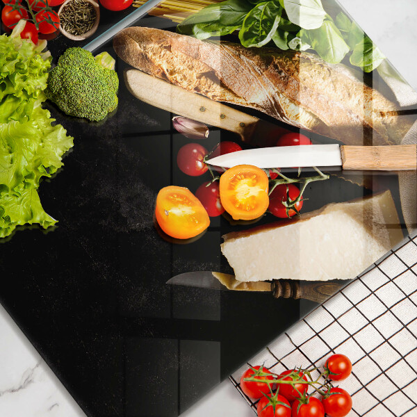 Kuchynská doska veľká zo skla Talianske prísady a koreniny