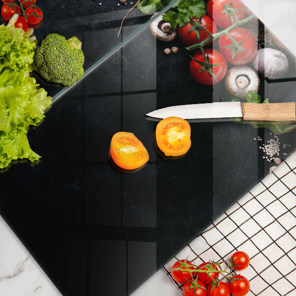 Kuchynská doska veľká zo skla Farebná zelenina