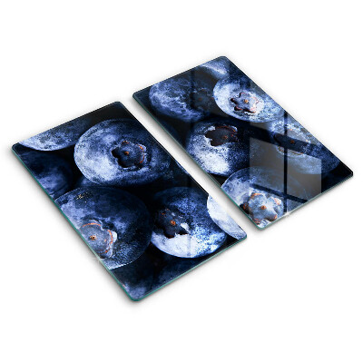 Kuchynská doska veľká zo skla Zblízka bobúľ