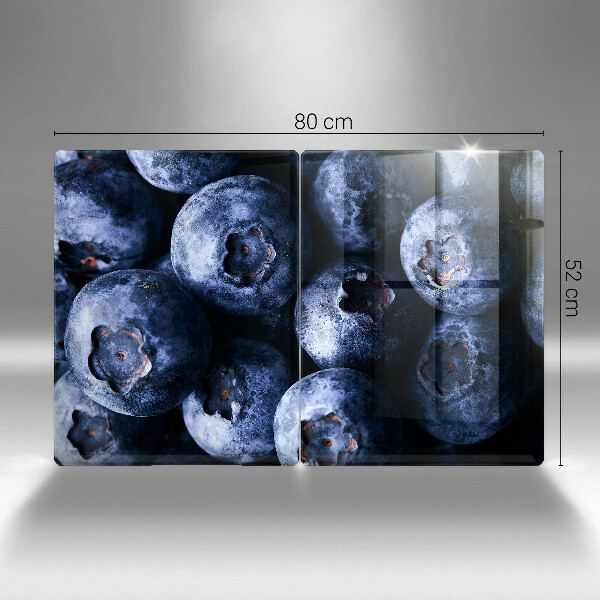 Kuchynská doska veľká zo skla Zblízka bobúľ