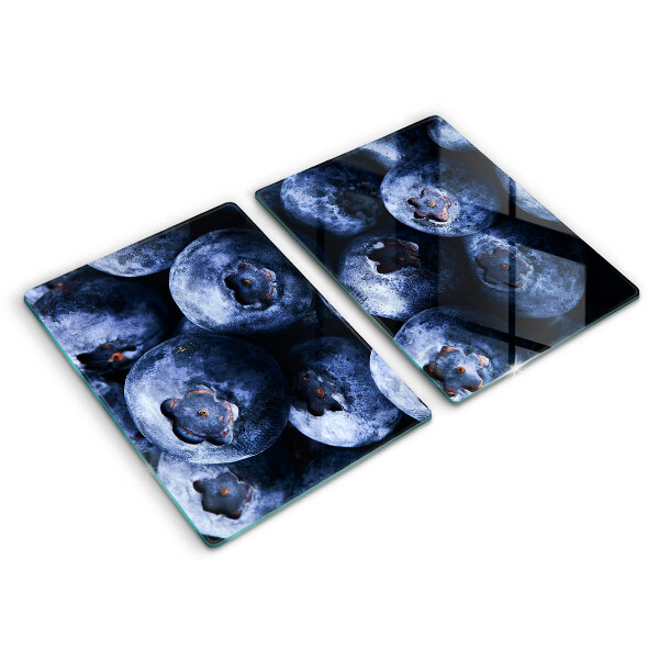 Kuchynská doska veľká zo skla Zblízka bobúľ