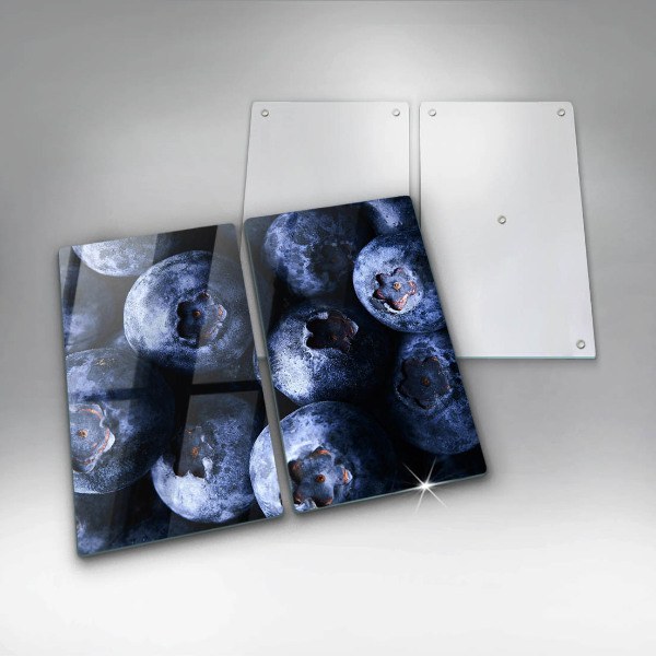 Kuchynská doska veľká zo skla Zblízka bobúľ