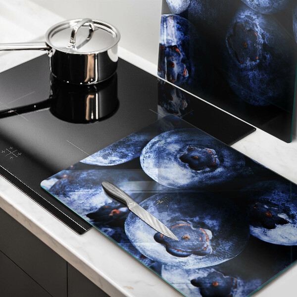 Kuchynská doska veľká zo skla Zblízka bobúľ