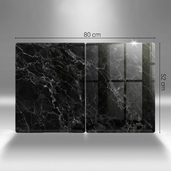 Kuchynská doska veľká zo skla Elegantný mramor