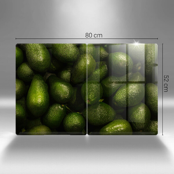 Sklenená doska na krájanie Ovocie avokáda