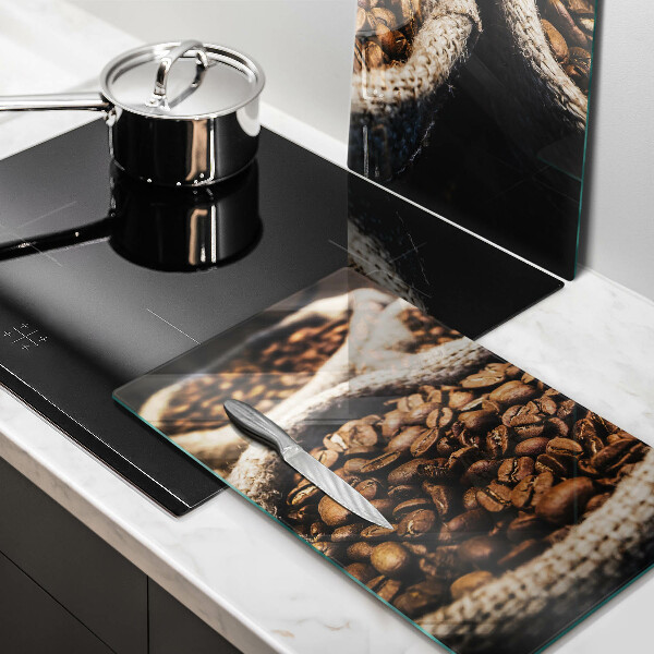 Sklenená doska na krájanie Vrecia na kávové zrná