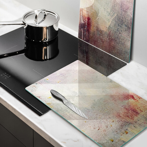 Kuchynská doska veľká zo skla Maľovanie textúry pozadia