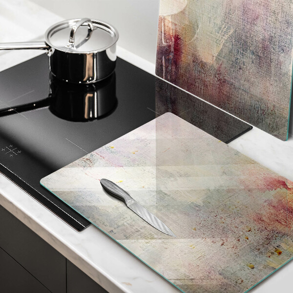 Kuchynská doska veľká zo skla Maľovanie textúry pozadia