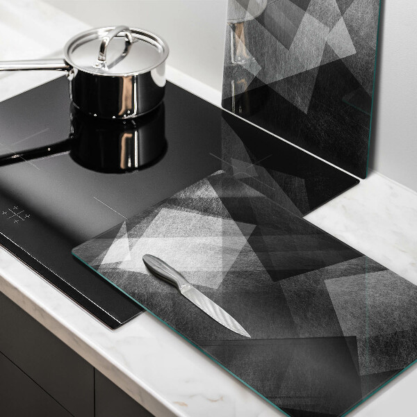 Sklenená doska na krájanie Geometrická abstrakcia