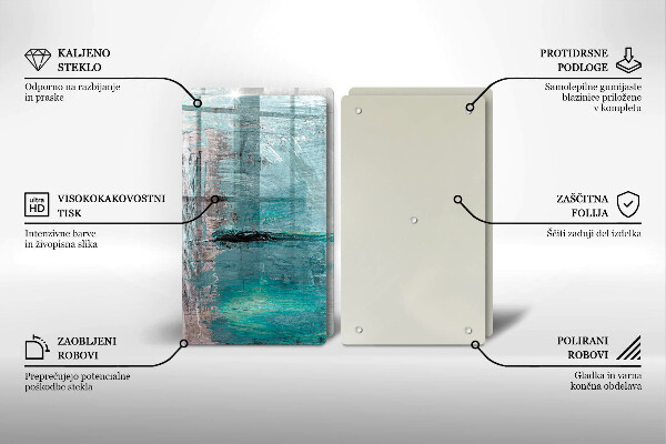 Kuchynská doska veľká zo skla Farba abstrakcie pozadia