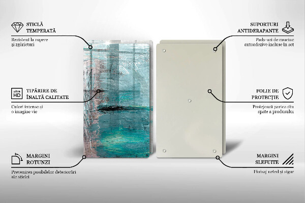 Kuchynská doska veľká zo skla Farba abstrakcie pozadia