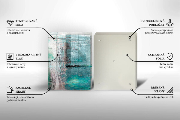 Kuchynská doska veľká zo skla Farba abstrakcie pozadia