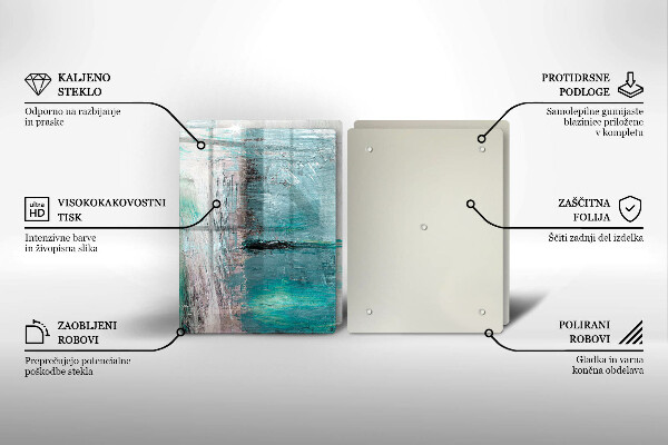 Kuchynská doska veľká zo skla Farba abstrakcie pozadia