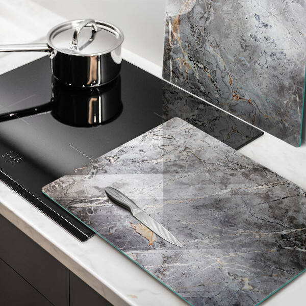 Kuchynská doska veľká zo skla Textúra kameňa