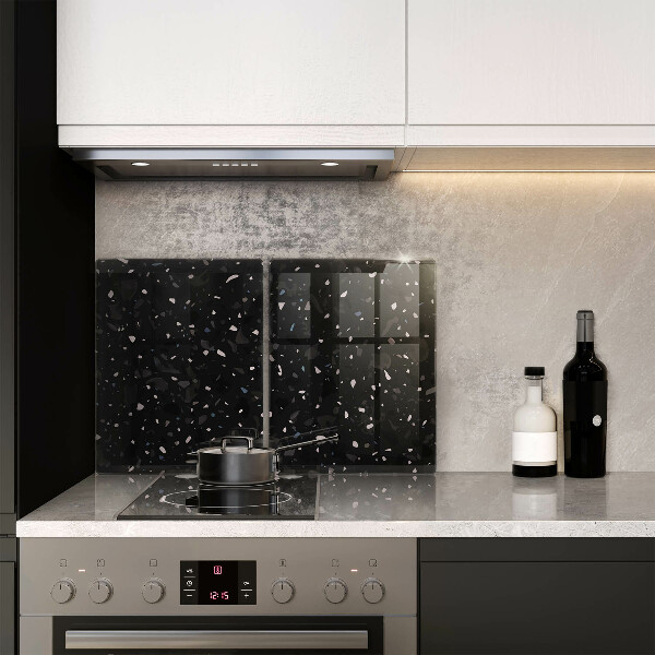 Sklenená doska na krájanie Tmavá kamenina