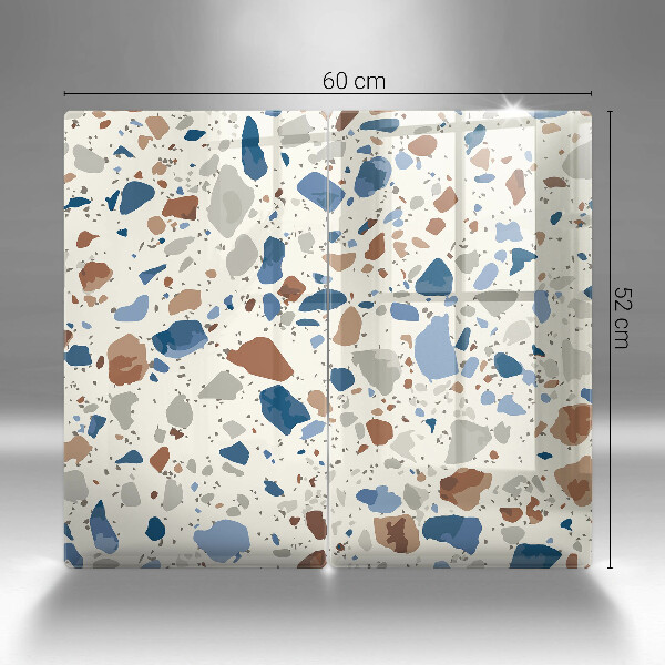 Sklenená doska na krájanie Dekoratívna kamenina