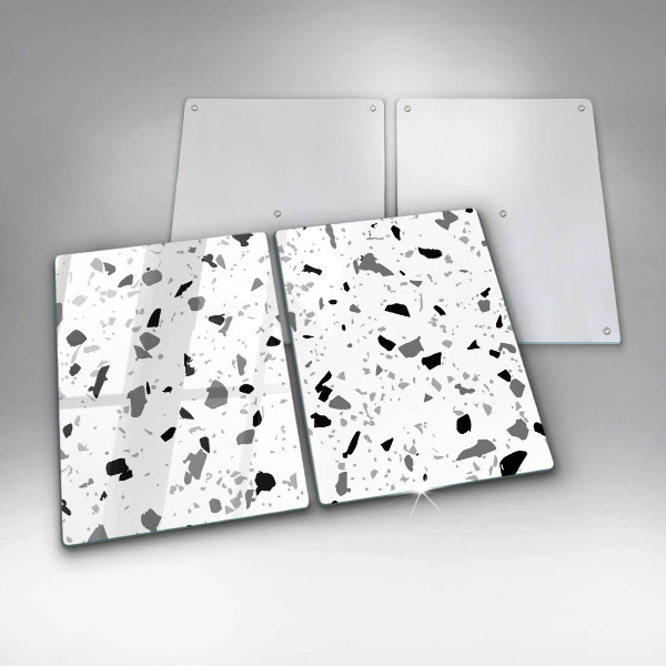 Sklenená doska na krájanie Dekoratívna kamenina