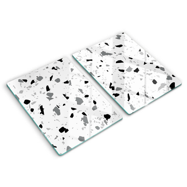 Sklenená doska na krájanie Dekoratívna kamenina