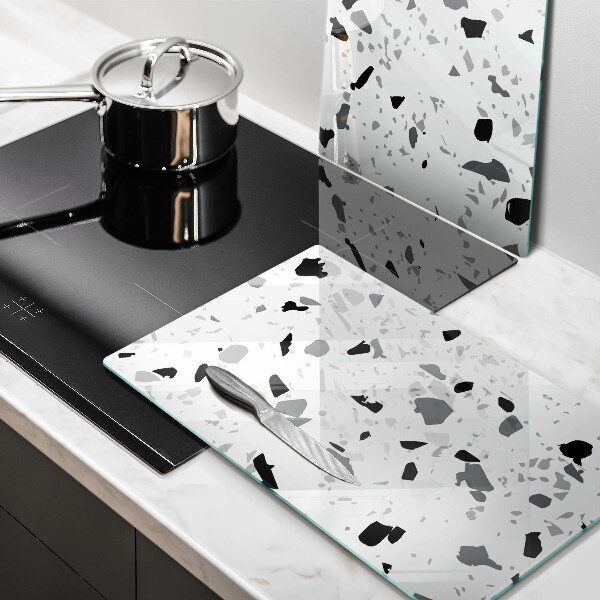Sklenená doska na krájanie Dekoratívna kamenina