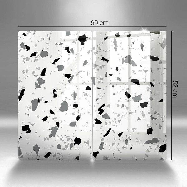 Sklenená doska na krájanie Dekoratívna kamenina