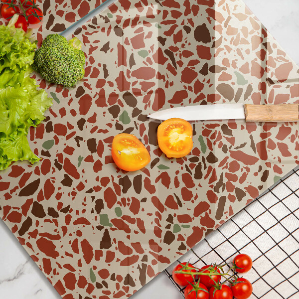 Sklenená doska na krájanie Jemná kamenina