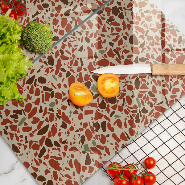 Sklenená doska na krájanie Jemná kamenina