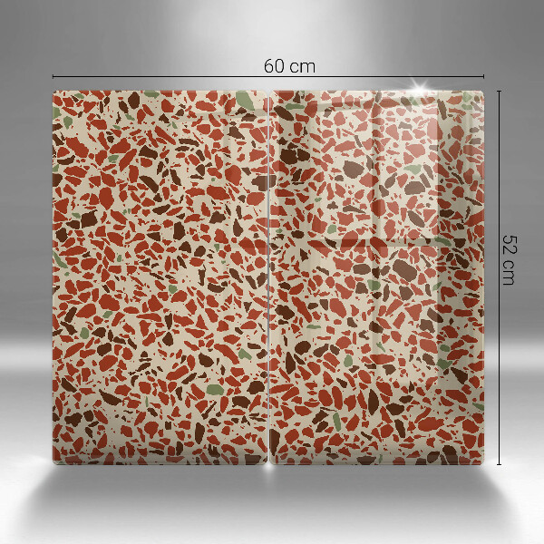 Sklenená doska na krájanie Jemná kamenina