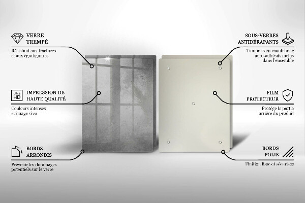Kuchynská doska veľká zo skla Betónové textúry pozadia