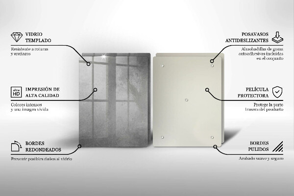 Kuchynská doska veľká zo skla Betónové textúry pozadia