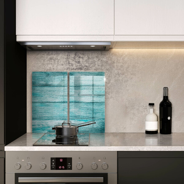 Kuchynská doska veľká zo skla Vintage drevené dosky