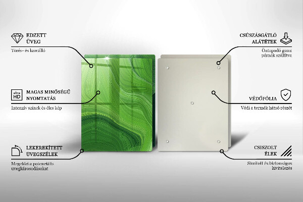 Kuchynská doska veľká zo skla Abstraktná textúra