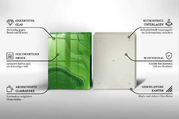 Kuchynská doska veľká zo skla Abstraktná textúra