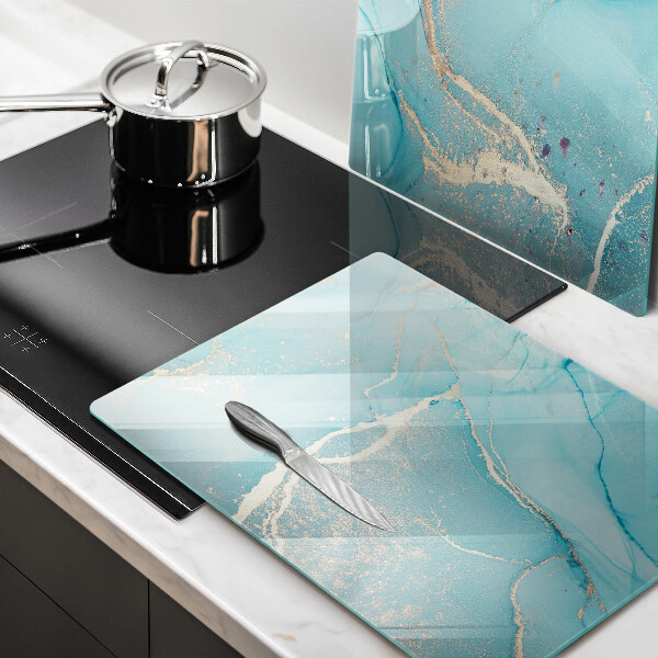 Kuchynská doska veľká zo skla Kamenná abstrakcia